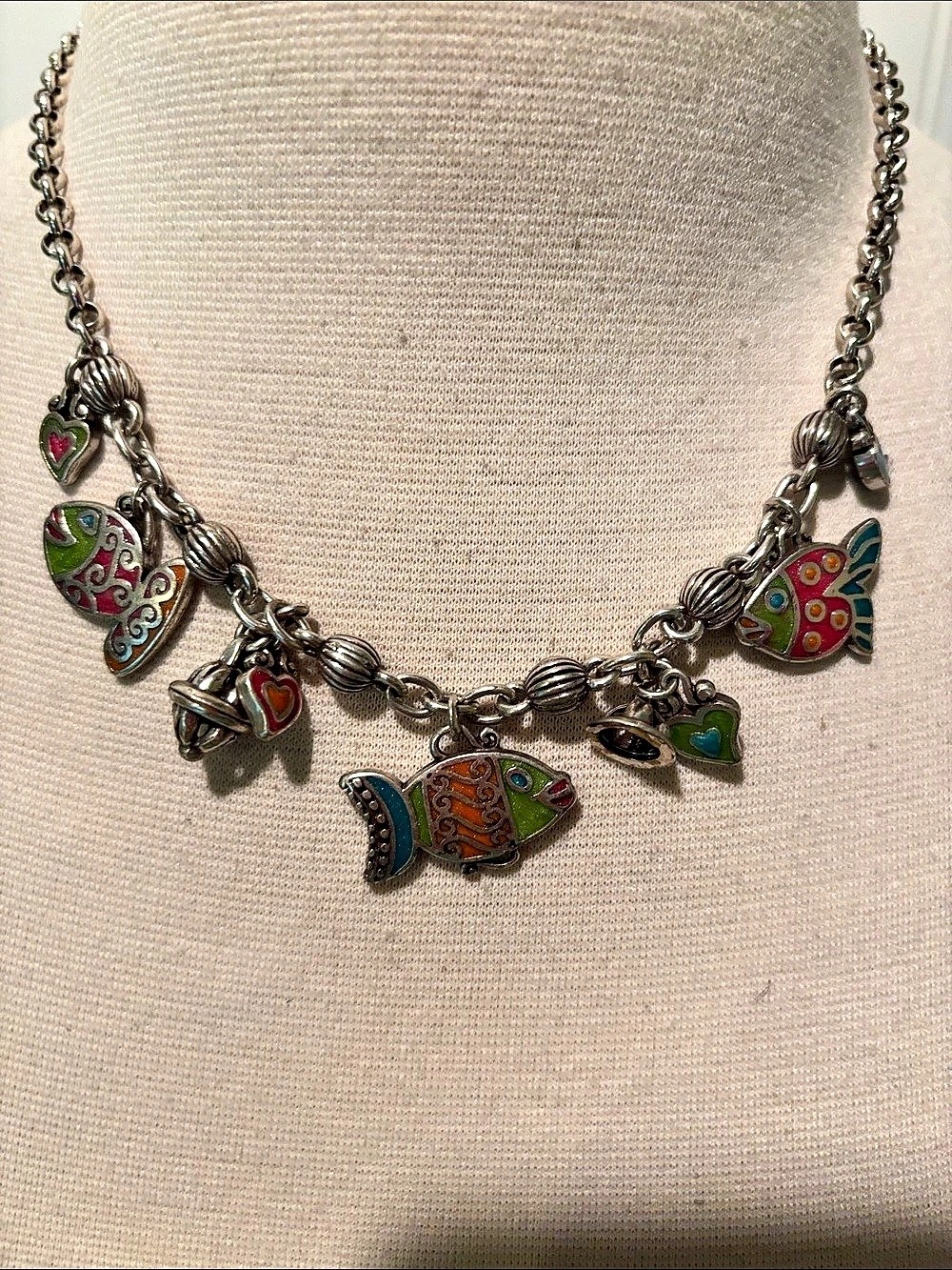 Brighton Sea Love Tropical Fish Neclace